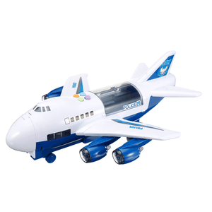 Children'S Large Inertial Airplane Toys Early Education Sound Light Story Airplane Set
