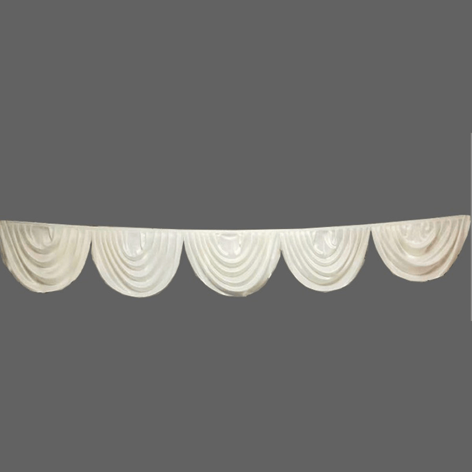 2/3/4M Removable White Wedding Decor Supplies Weddings Backdrop Photography Curtains