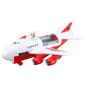 Children'S Large Inertial Airplane Toys Early Education Sound Light Story Airplane Set