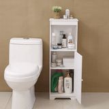 Bathroom Cabinet Toilet Storage Shelf Stand-Up Shelf Tissue Shower Gel Shampoo Storage Rack Home Office Furniture