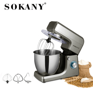 SOKANY SK-1511 Multifunctional Electric Stand Mixer with Dough Hook Whisk Beater 1400W