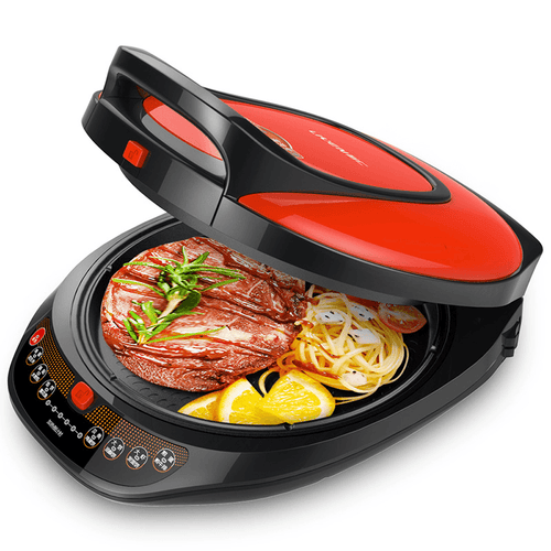 LIVEN LR-S3000 Electric Baking Pan Crepe Maker 1800W Microcomputer Control Intelligent Quick-Heating Double-Disassembly from Ecological Chain