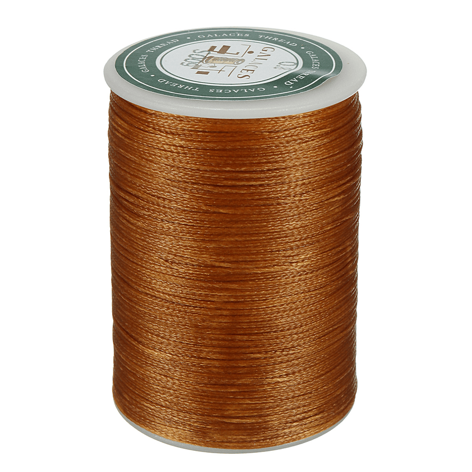 Waxed Thread 0.8Mm 78M Polyester Cord Sewing Kit Stitching Leather Craft Bracelet