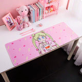 Sailor Moon and Cardcaptor Sakura Long Extended Mouse Pad