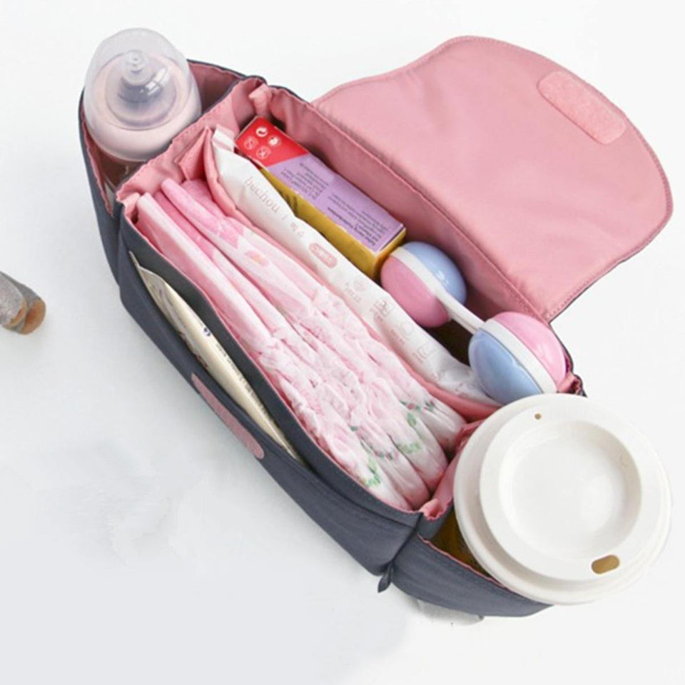Universal Baby Strollers Organizer Pram Diaper Toy Handing Storage Handy Buggy Hook Bag