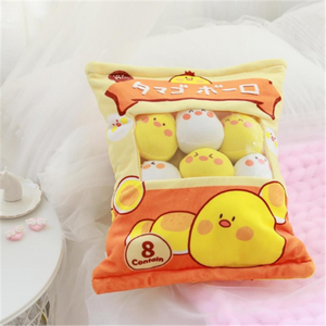 Kawaii Bunny Bag Plushies Pillow