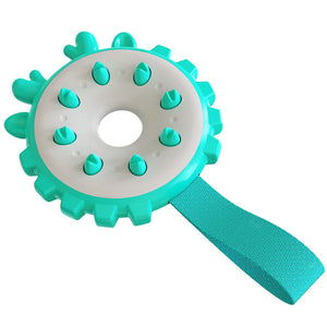 Pet ring molar frisbee toy