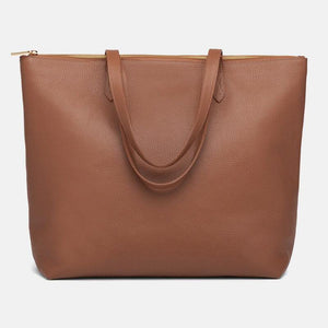 Brenice Women PU Leather Keychain Multi-pocket Large Capacity Laptop Bag Briefcase Business Handbag