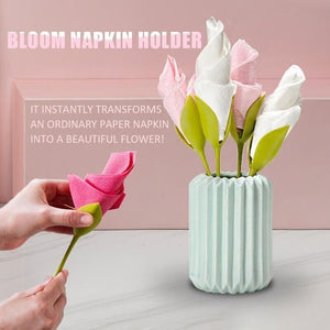 【🎉Last Day Save 48% OFF】Bloom Napkin Holder - Make life romantic