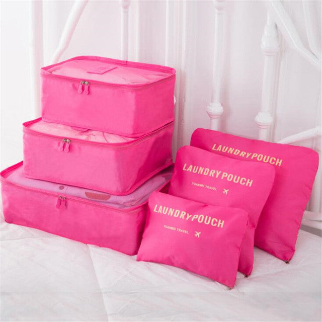 Travel Cube™ Travel Organizer Bags (6pcs/set)