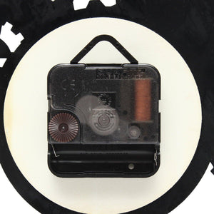Steampunk Cog Wall Clock Gears Vinyl Record Wall Clock Home Office Decor