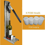 Stainless Steel Manual Bottle Corking Machine Home Brew Wine Bottle Cap Pressing Machine