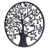 Round Wall Hanging Decorations Diameter 60cm Tree of Life Iron Art Home Hanging Ornament