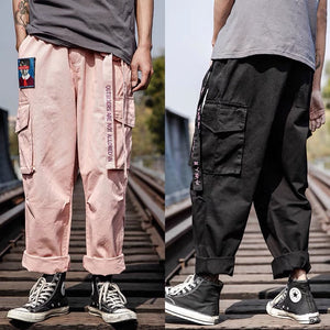 Pantalones Harajuku para hombre ropa de calle