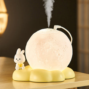 Rabbit Moon Lamp Luftbefeuchter