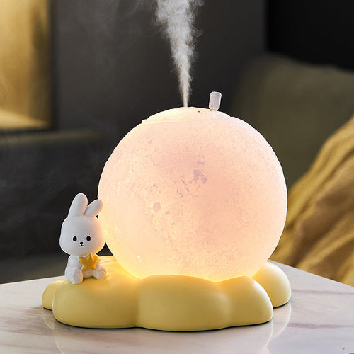 Rabbit Moon Lamp Luftbefeuchter