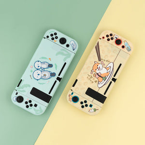 Housse Nintendo Switch Shiba Inu et Sea Otter