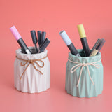 Kawaii Mini Pastel Jars Makeup Brush/Pen Holder