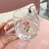 Calice a tazza ispirato alla rosa