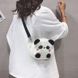 Lindo bolso bandolera de peluche Panda