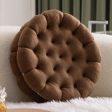 Cojín de asiento en forma de galleta Almohada de galleta