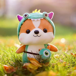 Adorable Dinosaur Squirrel Plush Toy