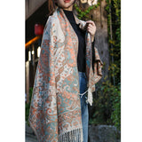 Big Shawl Women's Scarf Dual-use Sunscreen Ethnic Style Cloak Scarf