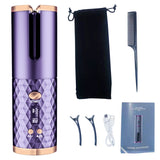 RECHARGEABLE AUTOMATIC HAIR CURLER