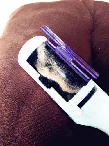 Cepillo removedor de pelo estático para mascotas
