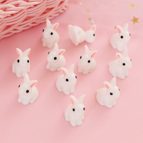 Simpatico mini coniglio decorazione 10 pezzi/set