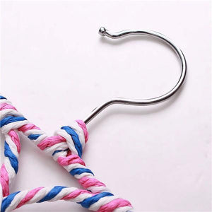 Clothes Tie Belt Shawl Scarf Hanger Holder Closet Organizer Hook 9-28 Ring
