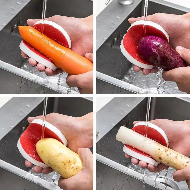 Special brush for cleaning fruits and vegetables peeling yam peel and bending potatoes