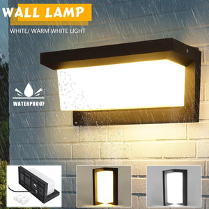 Waterproof COB LED Wall Light Indoor Outdoor Stair Hotel Garden Lamp Warm White