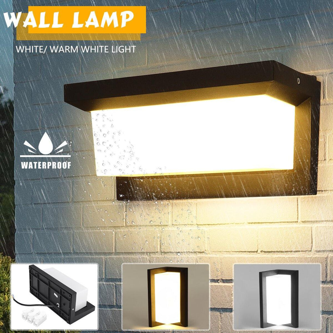 Waterproof COB LED Wall Light Indoor Outdoor Stair Hotel Garden Lamp Warm White