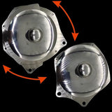 Stainless steel multi-purpose pot lid adjustable
