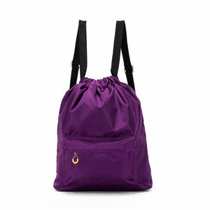 KC-SK01 Travel Waterproof Storage Bag Wet Dry Seperated Drawstring Bag Light Weight Backpack