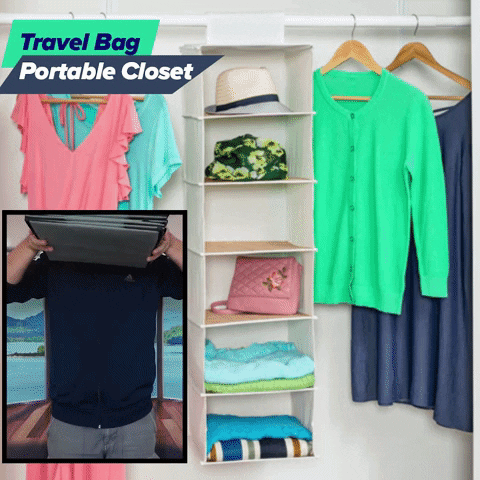【LAST DAY SALE】Travel Suitcase Hanging Organizer