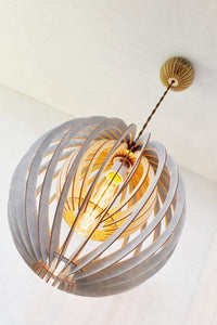 Handmade Wood Pendant Lamps