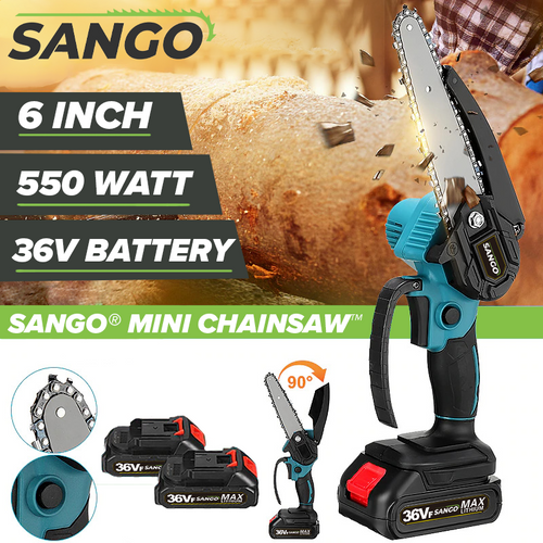 【🎅FRÜHWEIHNACHTSVERKAUF🎅】Sango® Wiederaufladbare Mini-Kettensäge