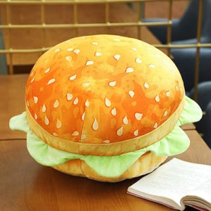 Kawaii Hamburger Cute Plushie Cushion