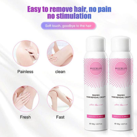 100% Natural Permanent Hair Removal Spray