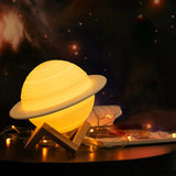 Lampada Saturno che cambia colore