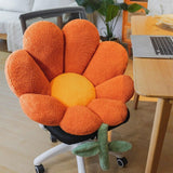 Almohada linda del cojín de la silla de la felpa de la margarita de la flor en colores pastel