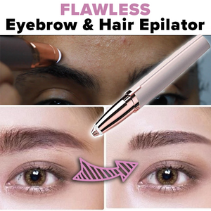 【70% OFF LAST DAY SALE】FLAWLESS Eyebrow & Face Epilator