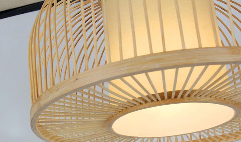 Calico - Bamboo Pendant Hanging Light