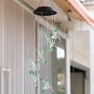 Hummingbird LED Wind Chime
