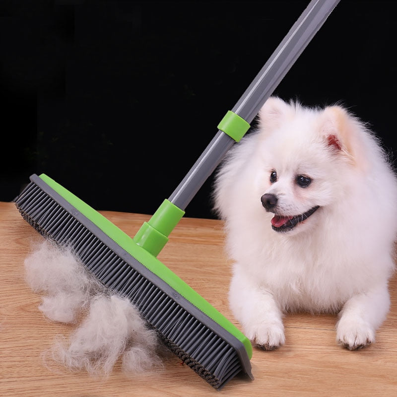 HVO™ Fur Broom Pet Hair Removal with Squeegee (2021 Upgrade)