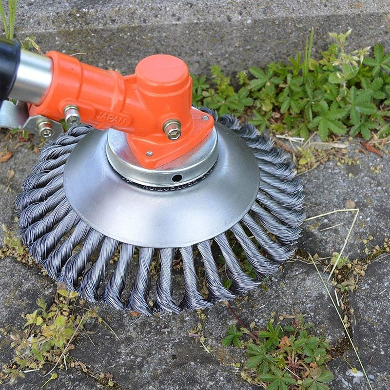 (LAST DAY-50% OFF) Steel Wire Brush Cutter Trimmer Head