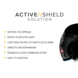 Super Protective Face Shield - Filters
