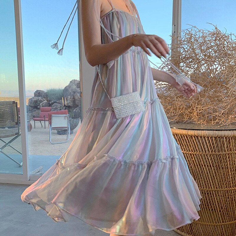 Hologram Cute Sweetie Lolita Long Dress
